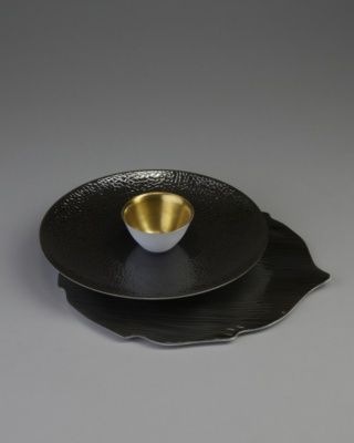Gold Dessert Server