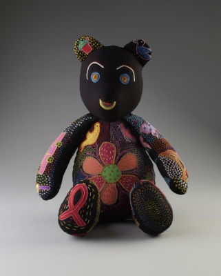 Large Embroidered Teddy Bear