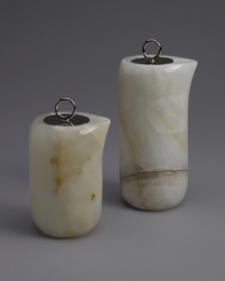 White Onyx Cruets