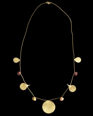Jasper Gold Necklace
