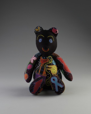 Small Embroidered Teddy Bear