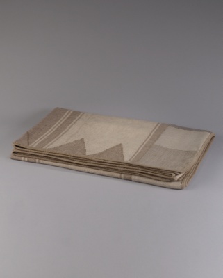 Beige Tribal Blanket