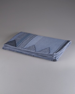 Blue Tribal Blanket