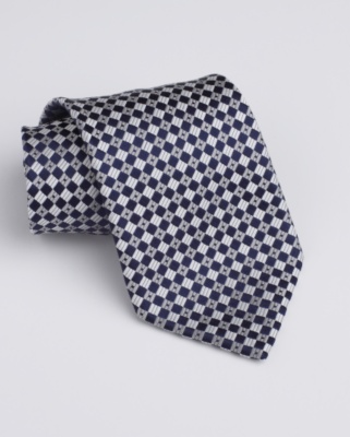 Chequers Monochrome Tie