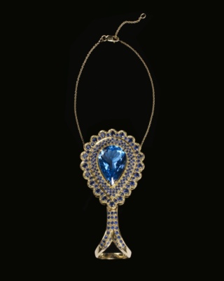 Tourmaline Teardrop Ring