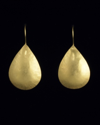 Matte Gold Earrings