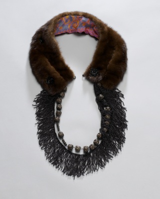 Walid for CoutureLab - Crystal Fringe Neckpiece: CoutureLab.com :  couturelab walid neckpiece for