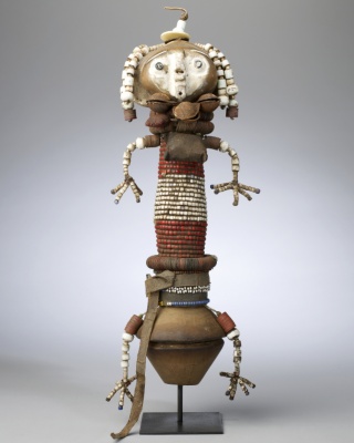Red Bead Protection Puppet
