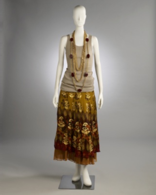Georgette Silk Skirt