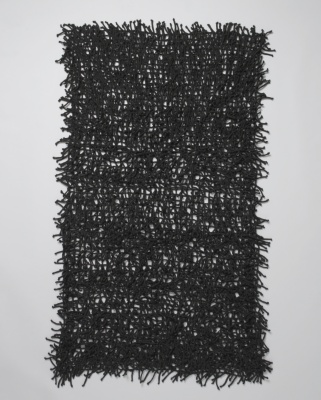 Black Tube Throw