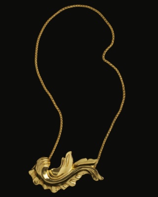 Long Ornament Necklace