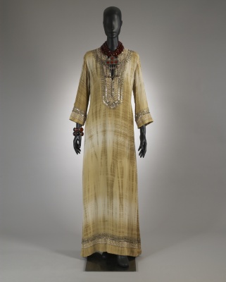 Golden Silk Kaftan