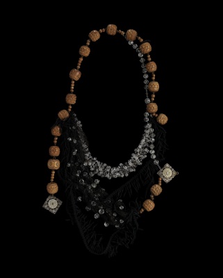 Beaded Fringe Necklace