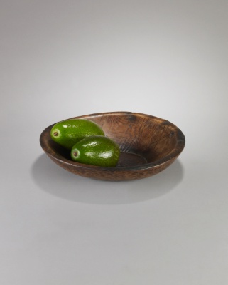 Round Wooden Bowl