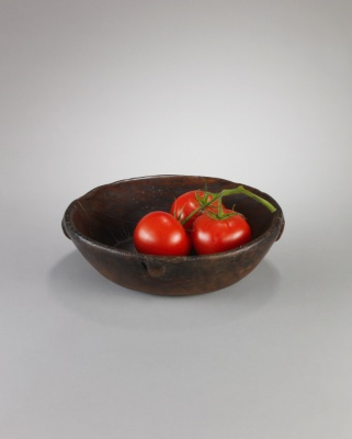 Round Wooden Bowl