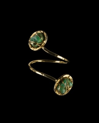 Turquoise Snake Bangle