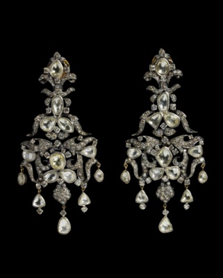 Diamond Chandelier Earrings