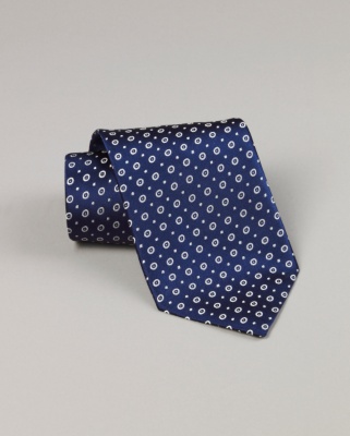 Coronet Droplet Silk Tie