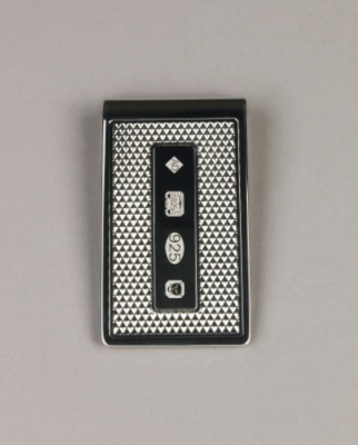 Diamond Pattern Money Clip