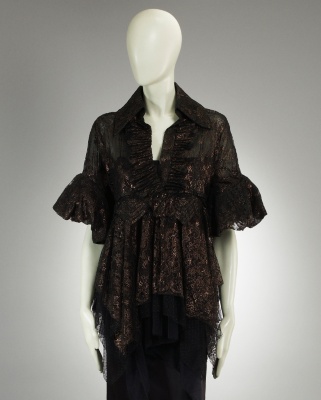 Isabel Toledo Collection - Infanta Lace Blouse: CoutureLab.com :  apparel sexy evening gown fall trend