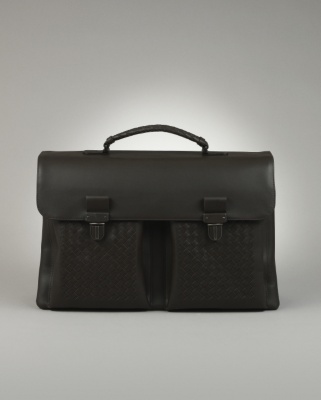 Leather Pocket Briefcase