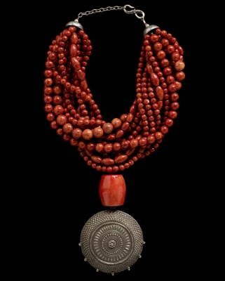 CoutureLab.com :  necklace coral