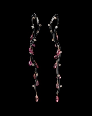 Frosted Branch Earrings