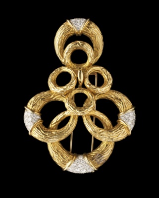 Boucheron Diamond Brooch