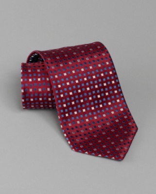 Blue Cube Tie