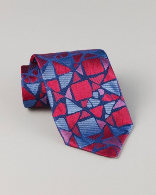 Vintage Tesserae Silk Tie