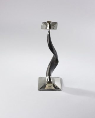 Goat Horn Candlestick