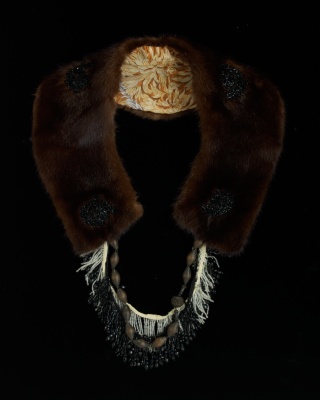 Jet Mink Collar