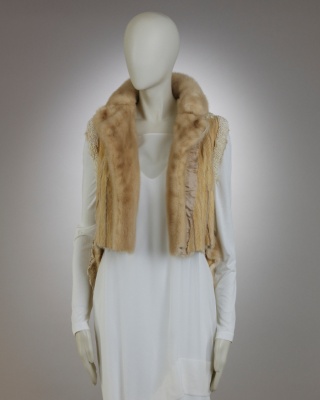 Honey Mink Gilet