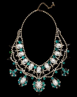 Vintage Crystal Gem Necklace - Karry'O for CoutureLab - CoutureLab.com :  necklace craftsmanship unique gifts crystal