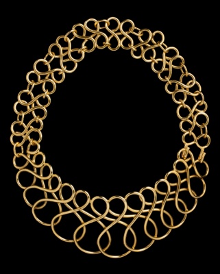 Golden Spiral Necklace - Karry'O for CoutureLab  - CoutureLab.com :  necklace