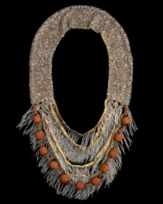 Antique Beaded Collar - Walid for CoutureLab - CoutureLab.com :  necklace