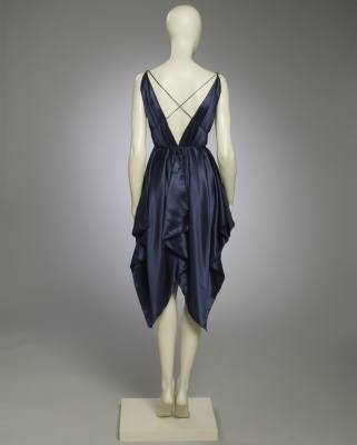 Navy Handkerchief Dress - Alexis Mabille for CoutureLab - CoutureLab.com