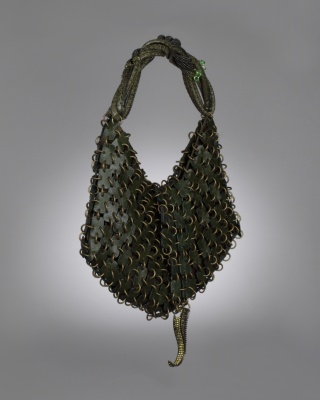 Green Mesh Bag  - Sunny Rose for CoutureLab - CoutureLab.com :  green mesh bag sunny rose for couturelab