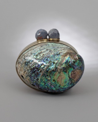 Maricel Soriano Paua Clutch - Celestina Collection - CoutureLab.com