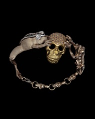 Skull And Frogs Bracelet