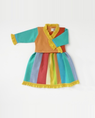 Rainbow Dress Ensemble
