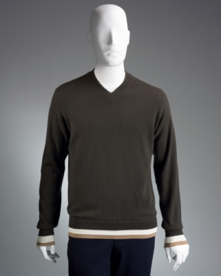 Layered V-neck