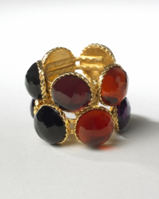 Amber Cabochon Bracelet