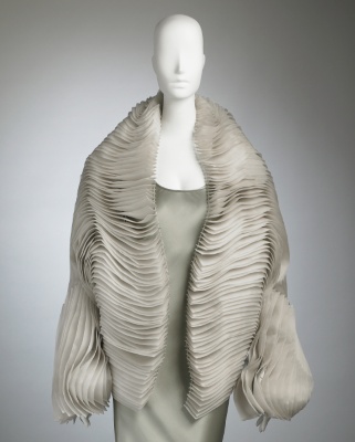 Accordion Silk Jacket