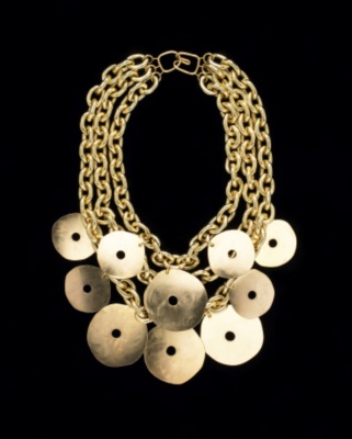 Chunky Disc Necklace