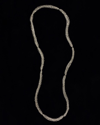 Silver Gilt Multi-Chain Necklace