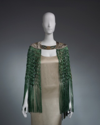 Knotted Ribbon Cape