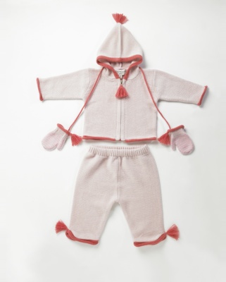 Pink Pom-Pom Suit