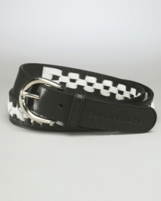 White Weave Belt