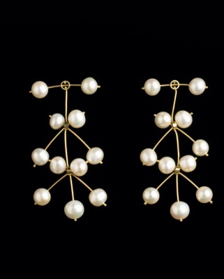 Pearl Kinetic Earrings